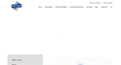 Desktop Screenshot of netriacorp.com